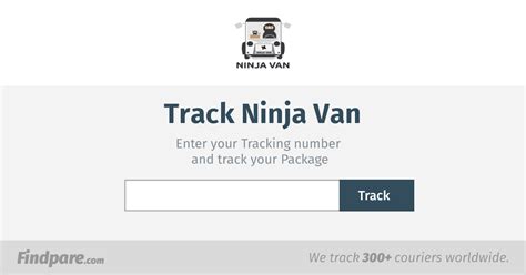 ninja van live tracking